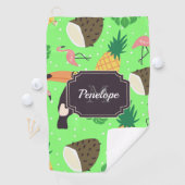 Tropische Natuur Golfhanddoek (Insitu)