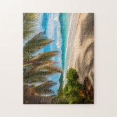 Tropische oceaan spel puzzel (Verticaal)