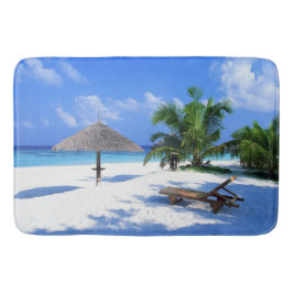 Tropische oceaanstrand Rug Mat Home Decor
