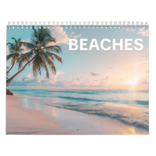 Tropische oceaanzichten & Serene Kust   Stranden  Kalender