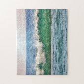 Tropische Ocean Beach Wave in Sunlight Puzzle Legpuzzel (Verticaal)