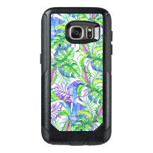 Tropische olievlek Geel Roze Blauw Lavendel