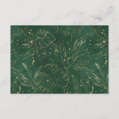 Tropische olievloeistoornis met QR-code Informatiekaartje (Achterkant)