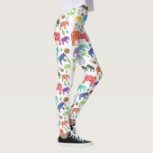 Tropische olifanten leggings (Rechts)