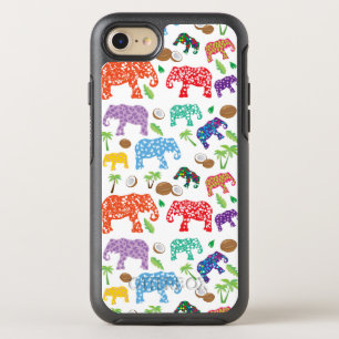Tropische olifanten OtterBox symmetry iPhone 8/7 hoesje