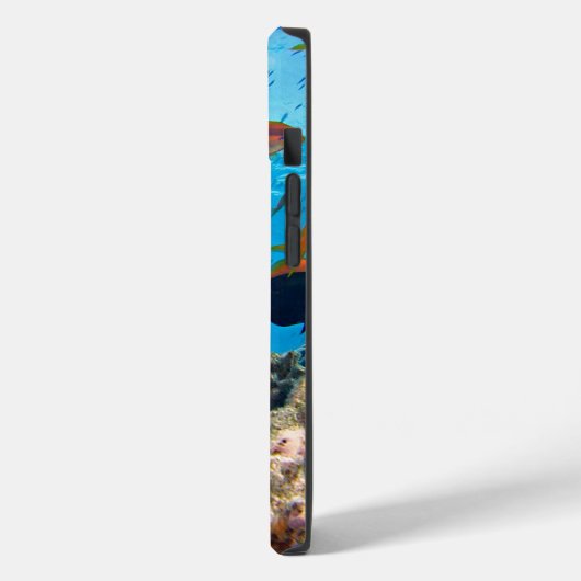 Tropische onderwaterscène vis en koraal Case-Mate iPhone case (Achterkant / Links)