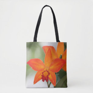 Tropische Orchidee Canvas tas