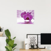 Tropische Orchidee Poster (Thuiskantoor)