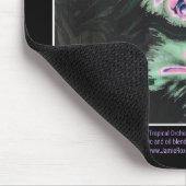 'Tropische Orchidee' Schilderij op een Muismat (Hoek)