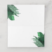 tropische palm bananenblad (Binnenkant ongevouwen)