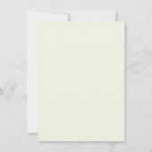 Tropische palm Digital Beach Weddenschap Save the  Aankondiging (Achterkant)