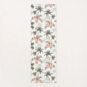 Tropische Palm Print Yoga Mat (Voorkant)