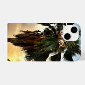 Tropische Palm Sunset – iPhone/iPad Case (Achterkant (horizontaal))