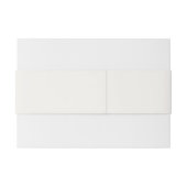 Tropische Palm Tree Crest Monogram Zomer Huwelijk Uitnodigingen Wikkel (Achterkant Voorbeeld)