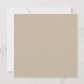 Tropische palm Waterverf Couples Shower Invite Bedankkaart (Achterkant)