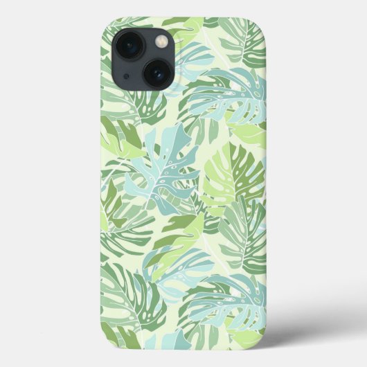 Tropische palmbladeren Case-Mate iPhone case (Achterkant)