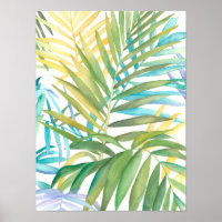 Tropische palmbladeren