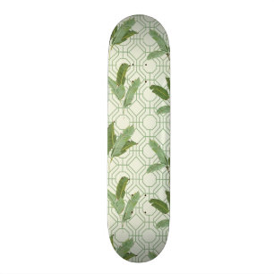 Tropische palmbladeren skateboard