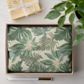 Tropische palmbladeren tissuepapier (Geschenk)
