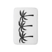 Tropische palmbomen badmat (Voorkant Verticaal)