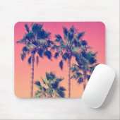 Tropische  palmbomen Mousepad Muismat (Met muis)