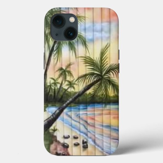 TROPISCHE PALMBOMEN NAAR BLINDEN Case-Mate iPhone CASE (Achterkant)