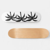 Tropische palmbomen skateboard (Horizontaal)