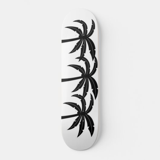 Tropische palmbomen skateboard (Voorkant)