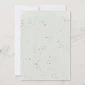 Tropische palmbomen verguld script opslaan van de  kaart (Achterkant)