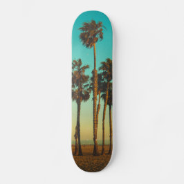 Tropische palmboom - Aangepast fotoskateboard Skateboard