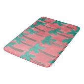 Tropische palmboom Bath Mat (Gekanteld)