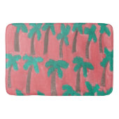 Tropische palmboom Bath Mat (Voorkant)