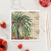 tropische palmboom servet (Insitu)