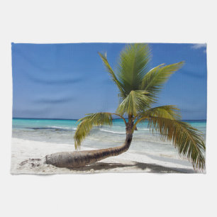 tropische palmboom theedoek