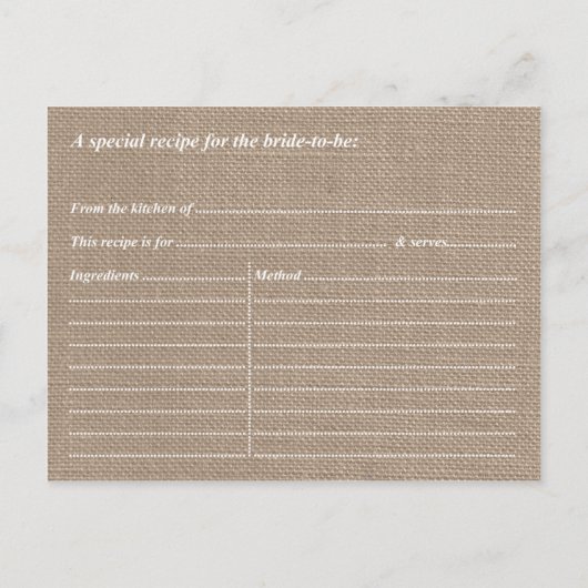 Tropische palmboombedekking Vrijgezellenfeest Reci Uitnodiging Briefkaart (Achterkant)