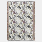 Tropische palmen, gier in wijn en zwart deken (Voorkant Verticaal)