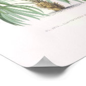 tropische palmen, palmboom poster (Hoek)