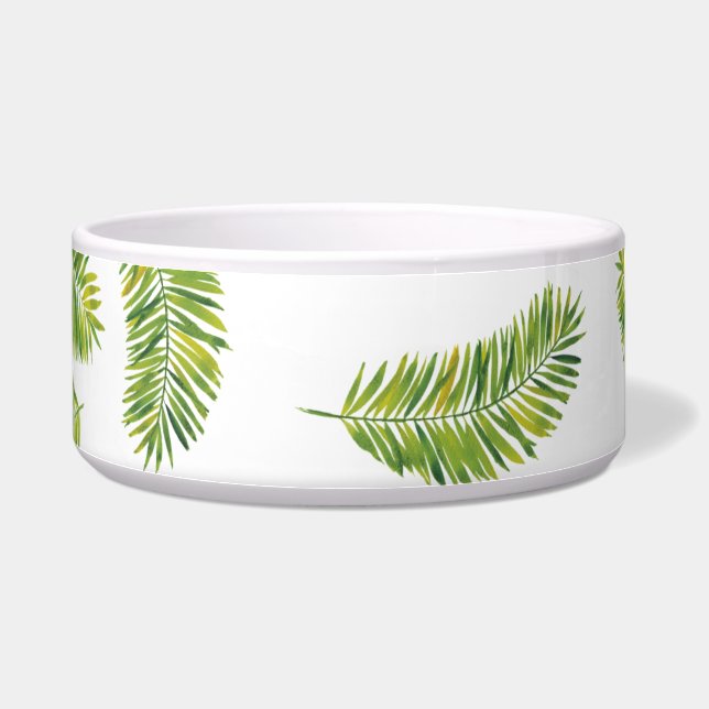 Tropische palmen voerbakje (Rechts)