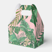 Tropische palmroze bachelorette party Hangover Kit Bedankdoosjes (Achterkant)