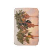Tropische palms Sunset Bath Mat (Voorkant Verticaal)