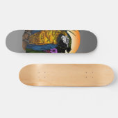 Tropische papegaai skateboard (Horizontaal)