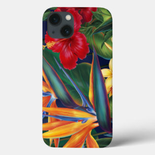 Tropische paradijse Hawaiian iPad-draagtas iPhone 13 Hoesje