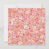 Tropische paradijse uitnodiging (Achterkant)