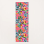 Tropische paradijsvogel & orchideeëntuin yogamat (Voorkant)