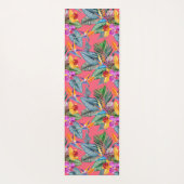 Tropische paradijsvogel & orchideeëntuin yogamat (Achterkant)