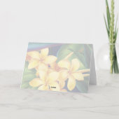 Tropische paradise Hibiscus Kaarten (Achterkant)