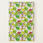 Tropische parrots planner (Achterkant)