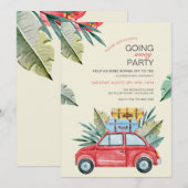 Tropische partij voor het College Bound Kaart (Voorkant / Achterkant)