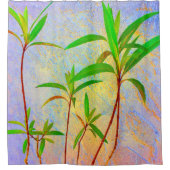 Tropische pasta douchegordijn (Voorkant)