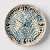 Tropische planten, oerwoud, tropen, beige bladeren (Voorkant)